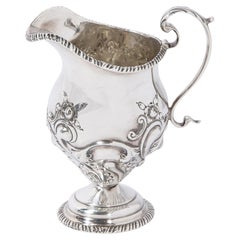 Victorian Silverplate Creamer by Charles Pilling for Sibray, Hall & Co Ltd 