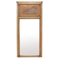Neoklassischer Stil Trumeau Spiegel 51 "H x 23.5 "W Nude Male Greek God