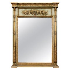 Neoclassical Style Trumeau Mirror