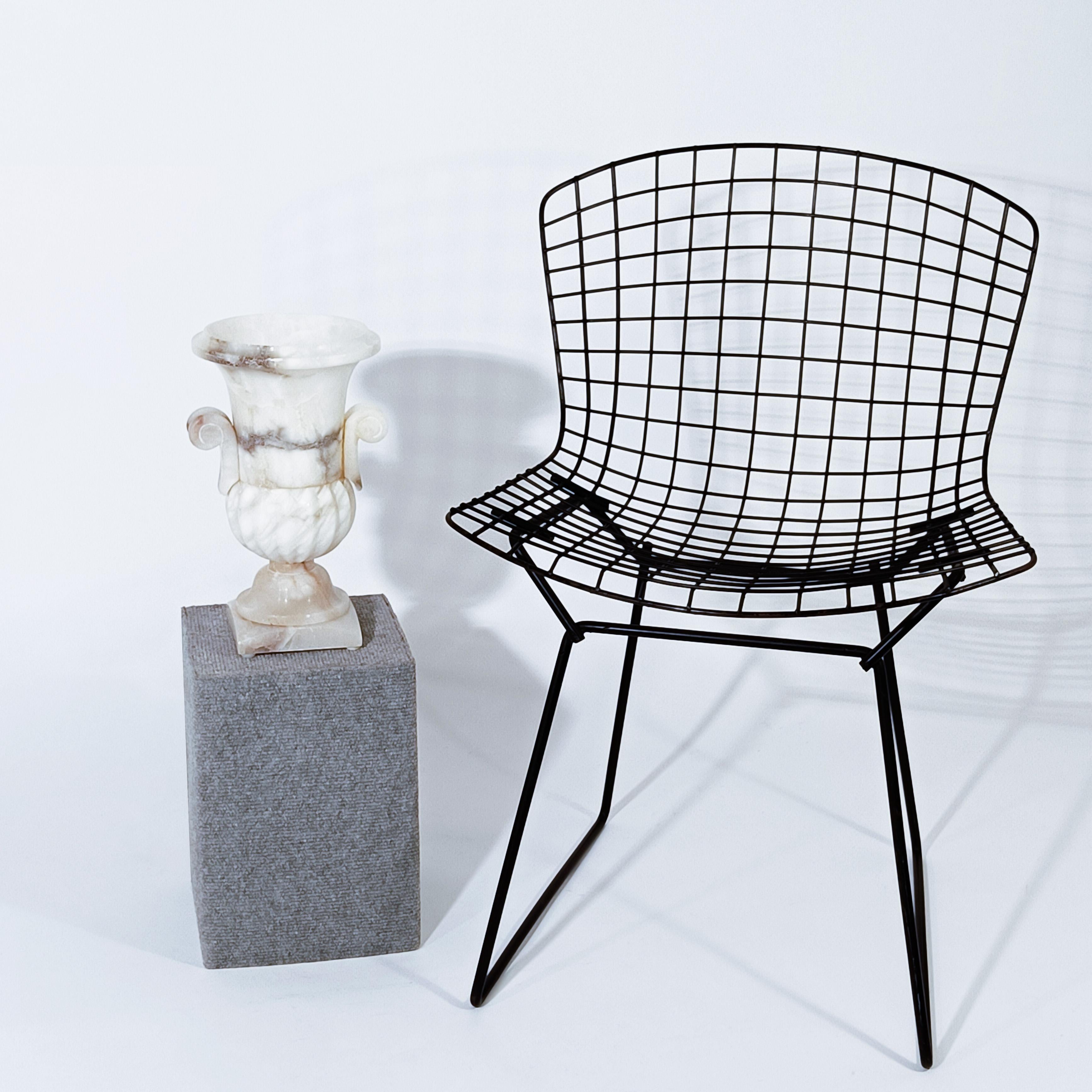 Estilo neoclásico. Lámpara de mesa de alabastro veteado, Francia, años 40 en venta 6