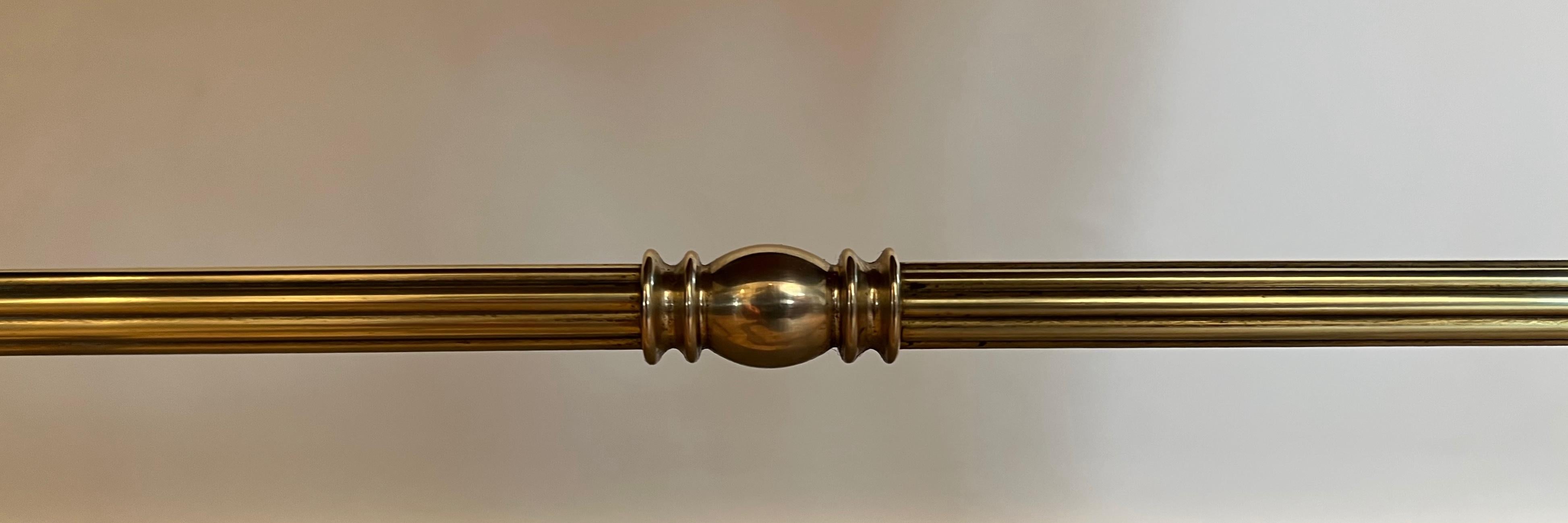 Tavolino o comodino in stile neoclassico in Wood e ottone di Maison Jansen in vendita 13