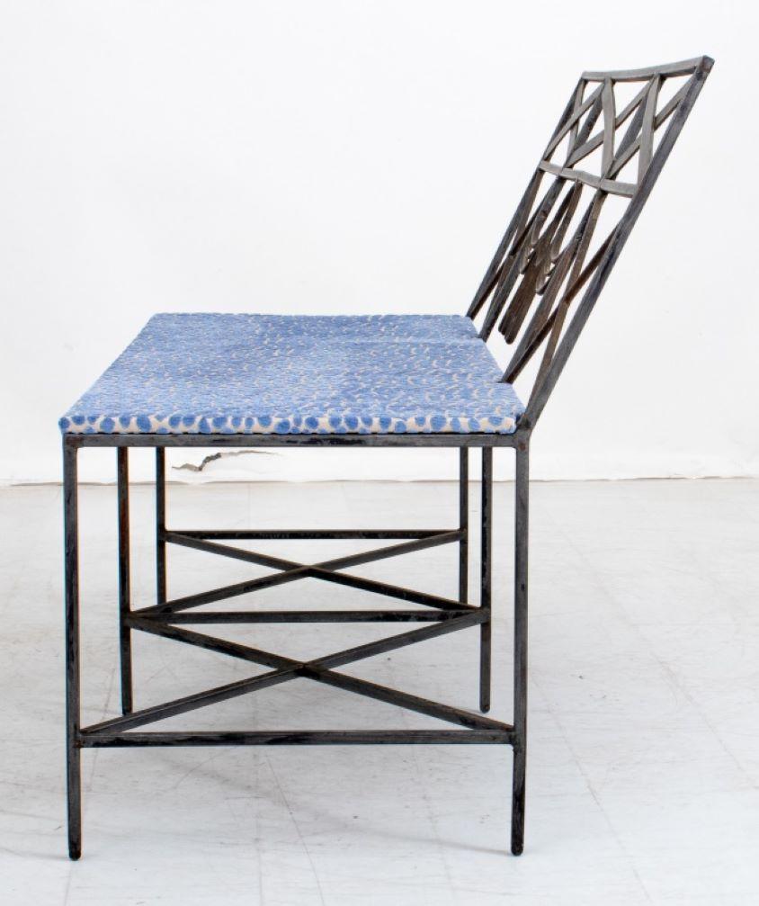 Fer forgé Banc en fer forgé de style néoclassique en vente