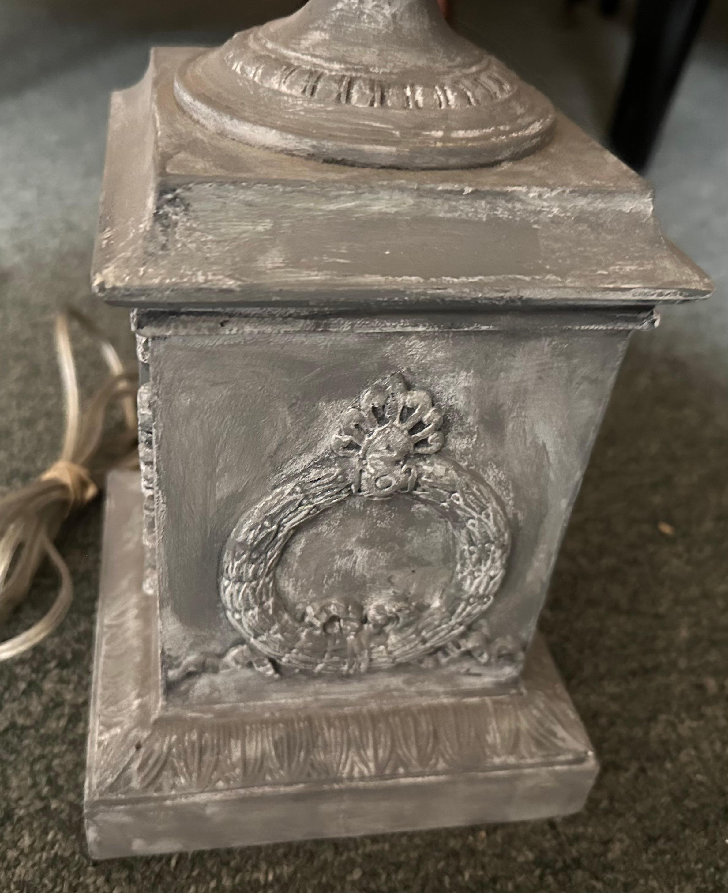 Neoclassical Table Lamp For Sale 3