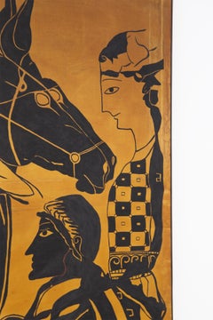 Neoclassical Tapestry in Mixed Silk