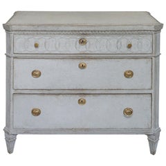 Neoclassical Three-Drawer Commode