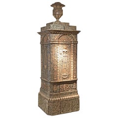 Neoclassical Tiled Stove, Prob. Austria, 1st Third of the 19th Century