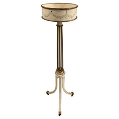Neoclassical Tole Painted Plant Stand
