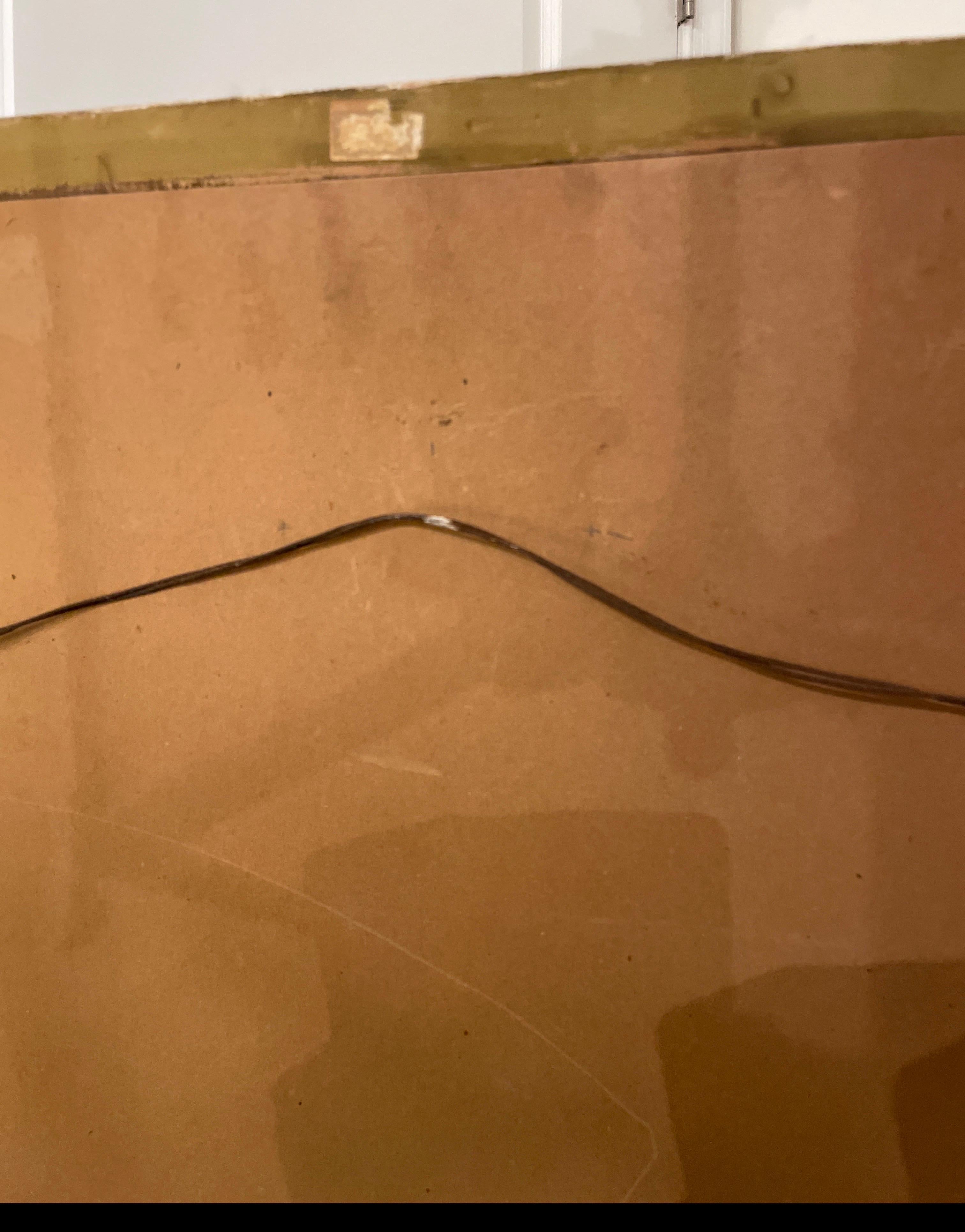 Espejo neoclásico de flechas cruzadas estilo Trumeau de Palladio en venta 4
