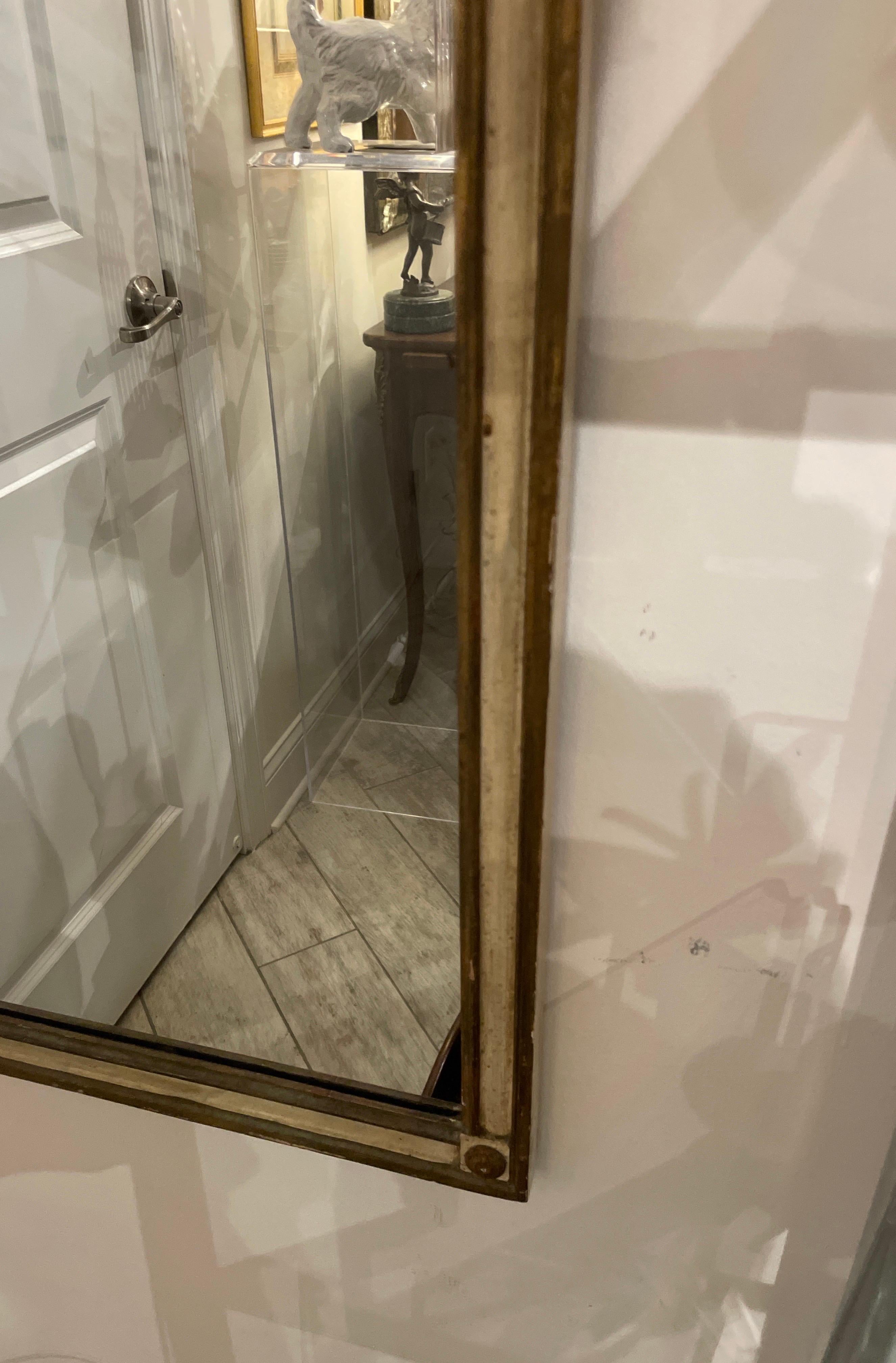 Espejo neoclásico de flechas cruzadas estilo Trumeau de Palladio siglo XX en venta
