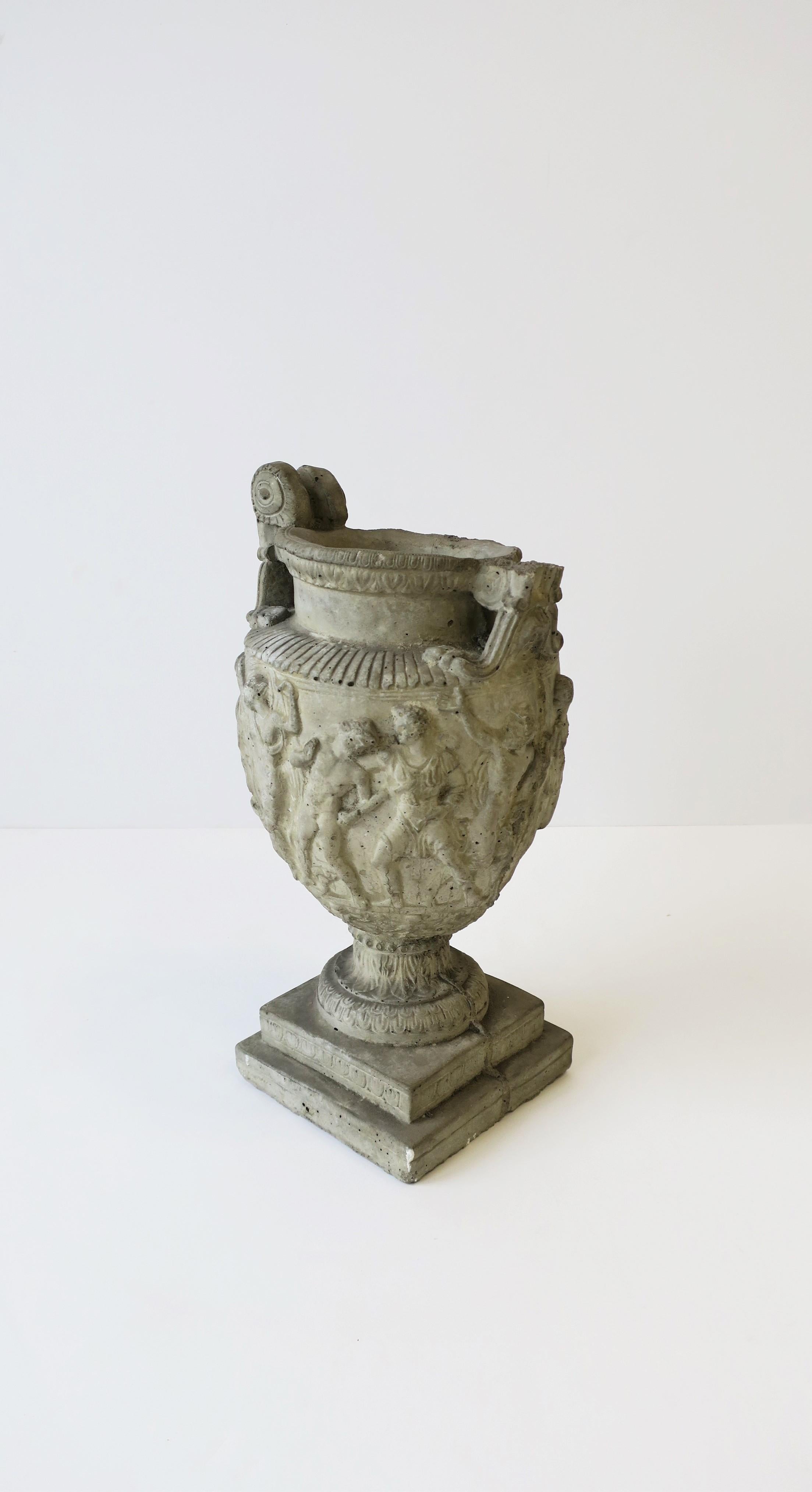 Neoclassical Urn Sculpture or Planter Jardinière 3