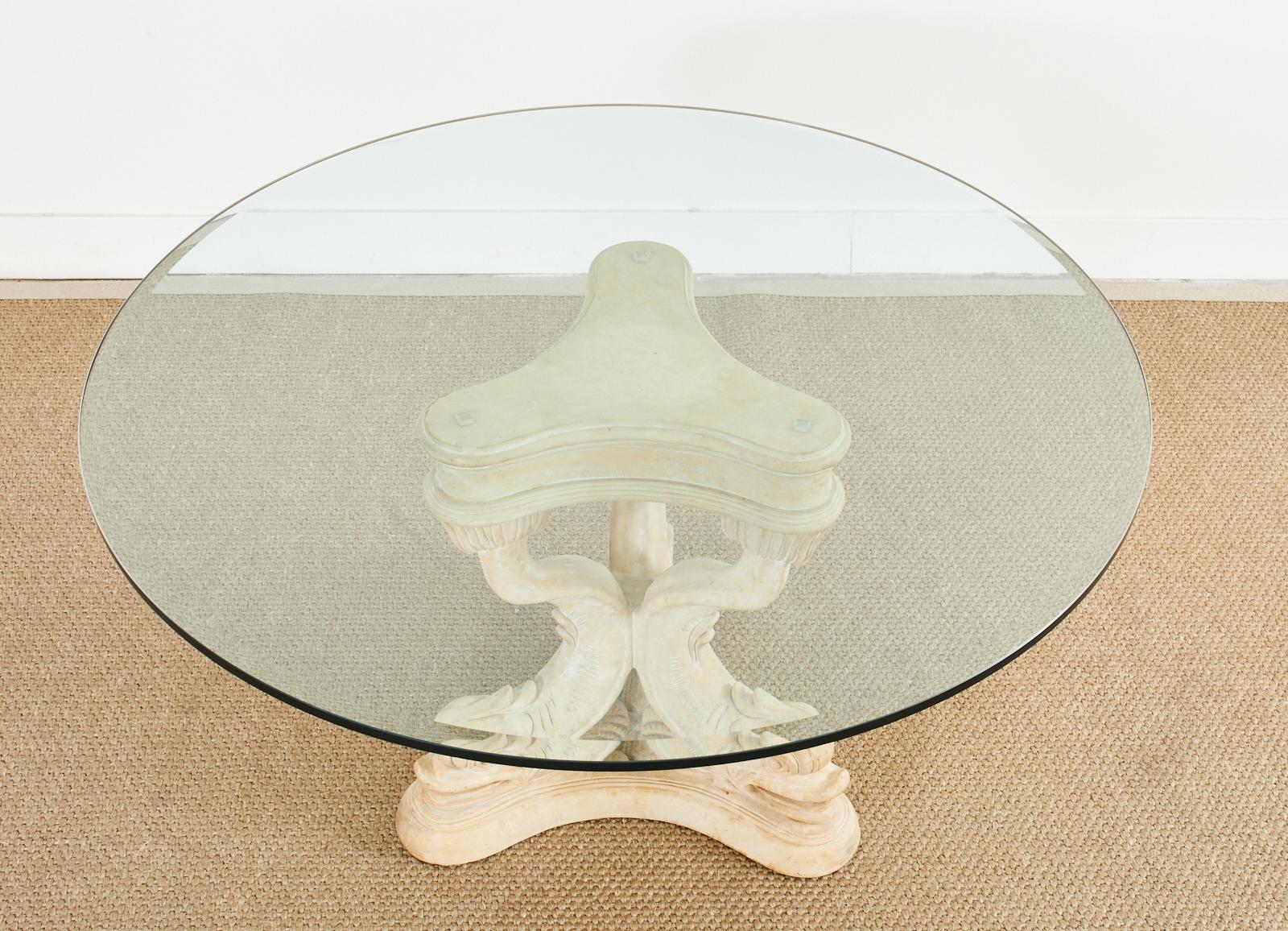 dolphin dining room table