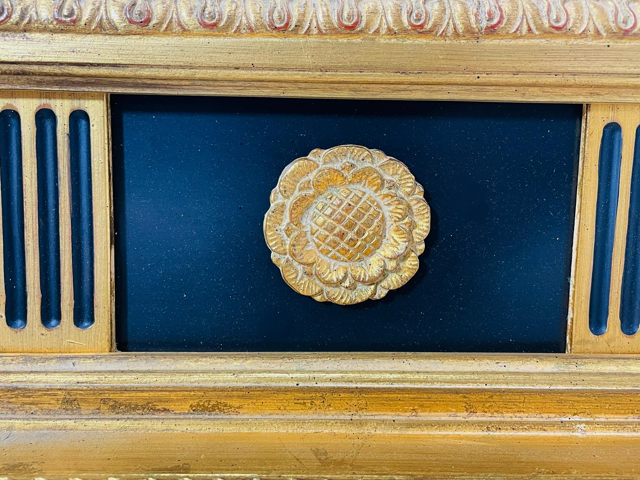Neoclassical Wall Mirror by Carol Canner for Carver's Guild, Signed For Sale 3