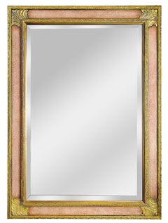 Neoklassizistischer Wandspiegel von John Richard, Giltwood & Crackle-Finish, 1999