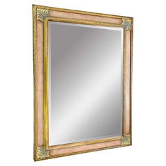 Neoklassizistischer Wandspiegel von John Richard, Giltwood & Crackle-Finish, 1999