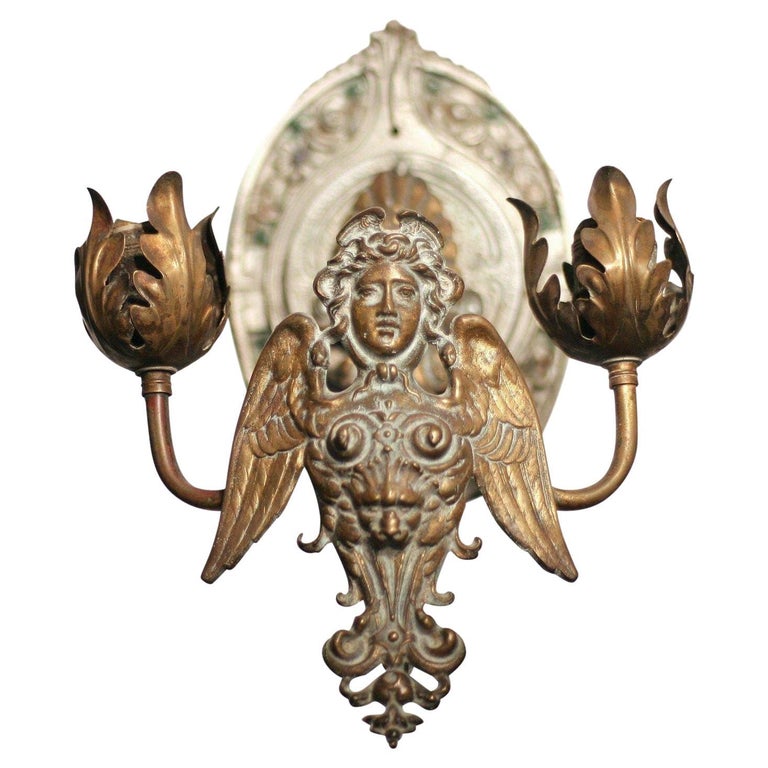 Neoclassical Wall Sconce For Sale at 1stDibs