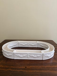 Neoclassical White Porcelain Venetian Garden Centerpiece