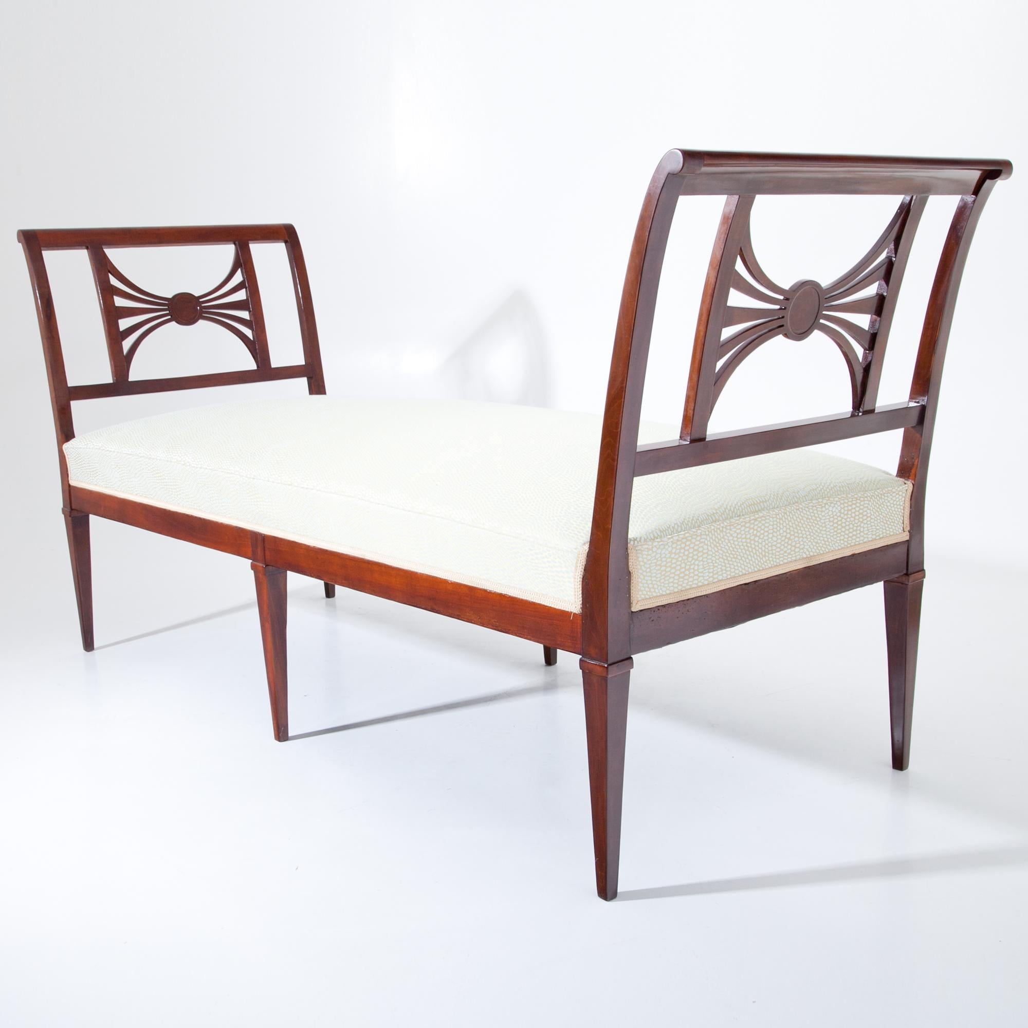 European Neoclassical Window Bench, Early 19th Century