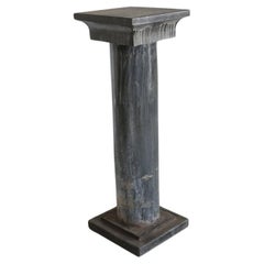 Used Neoclassical Zinc Plinth