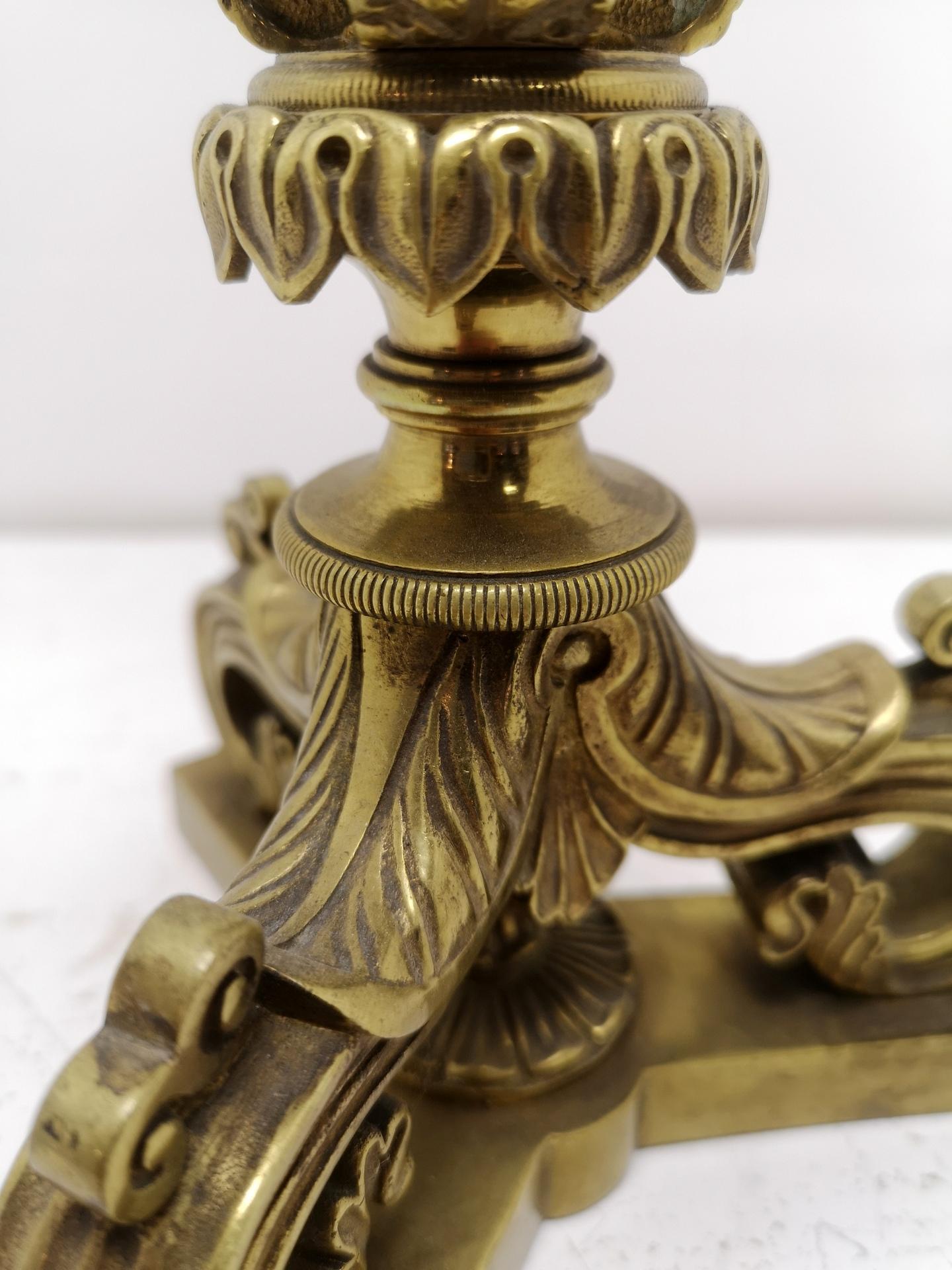 Neoclassical Neoclassicist Bronze Candelabra, End of the 19th Century