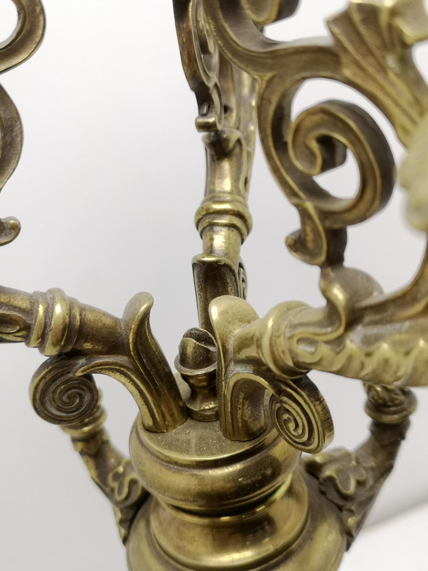 Neoclassicist Bronze Candelabra, End of the 19th Century 5