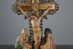 Neo‑Gothic Crucifix, France 19th Century