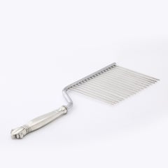 Neolcassical Sterling Silver Handled Cake Rake