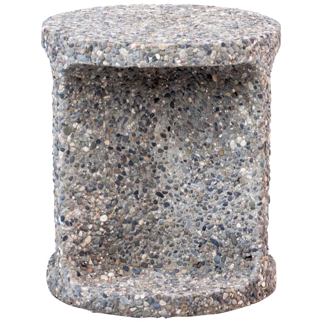 Neolith Stool in Exposed Aggregate For Sale