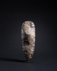 Neolithic Axe Head with Cream-Grey Patina from Suffolk, England