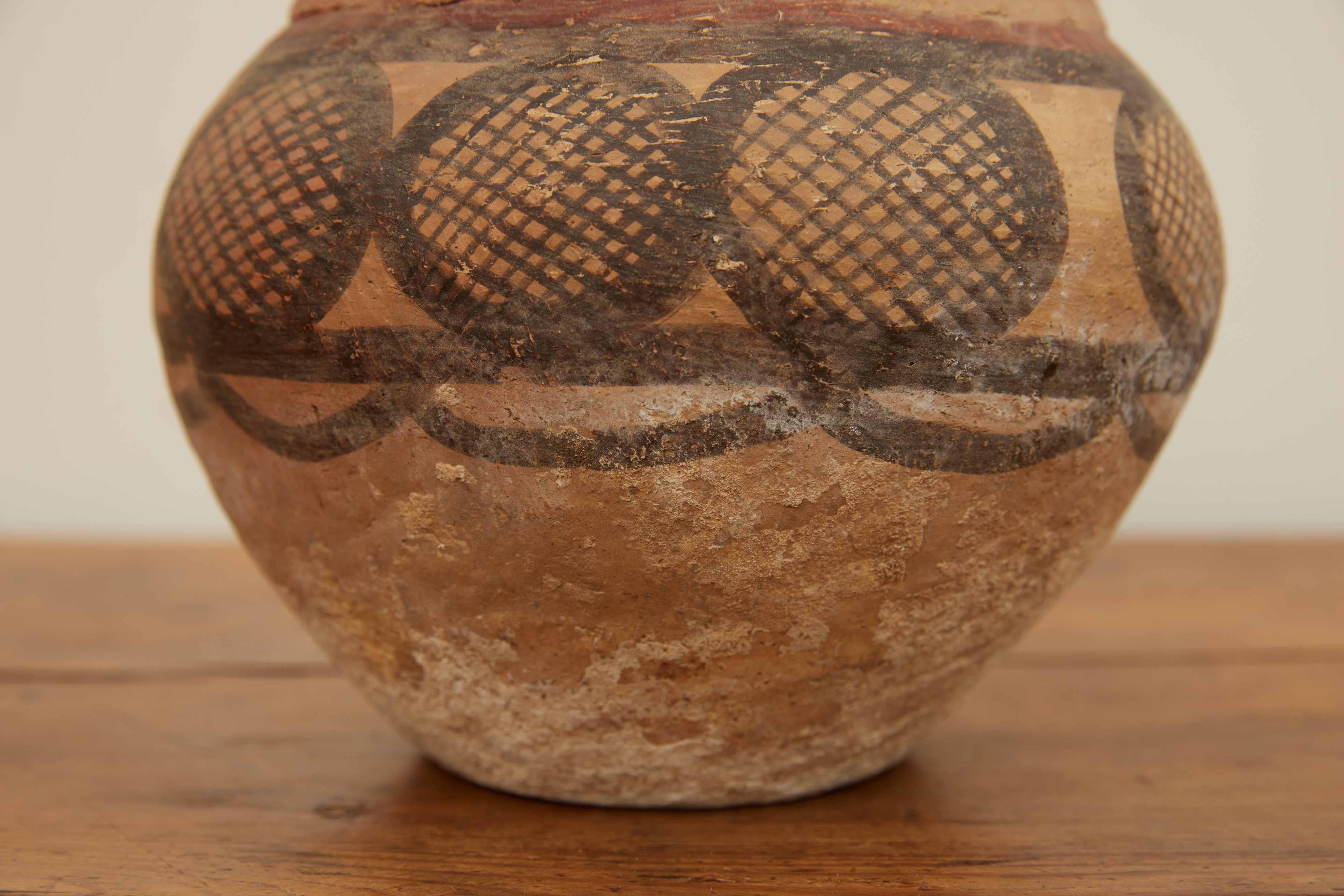 Neolithische chinesische Keramik  (Handgefertigt) im Angebot