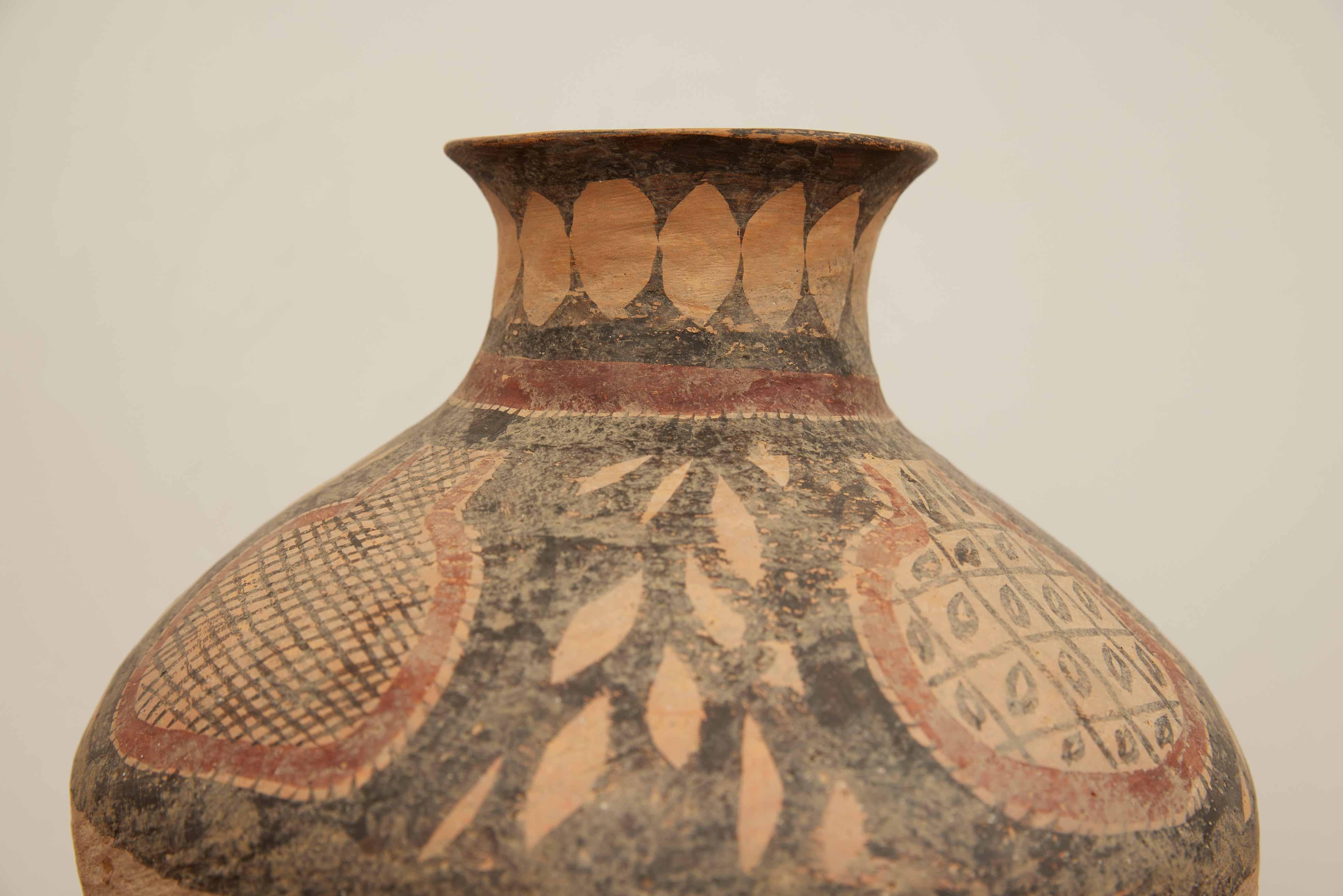 Neolithische chinesische Keramik Provenienz Dr. Philip Gould (1922-2020)  (Handbemalt)