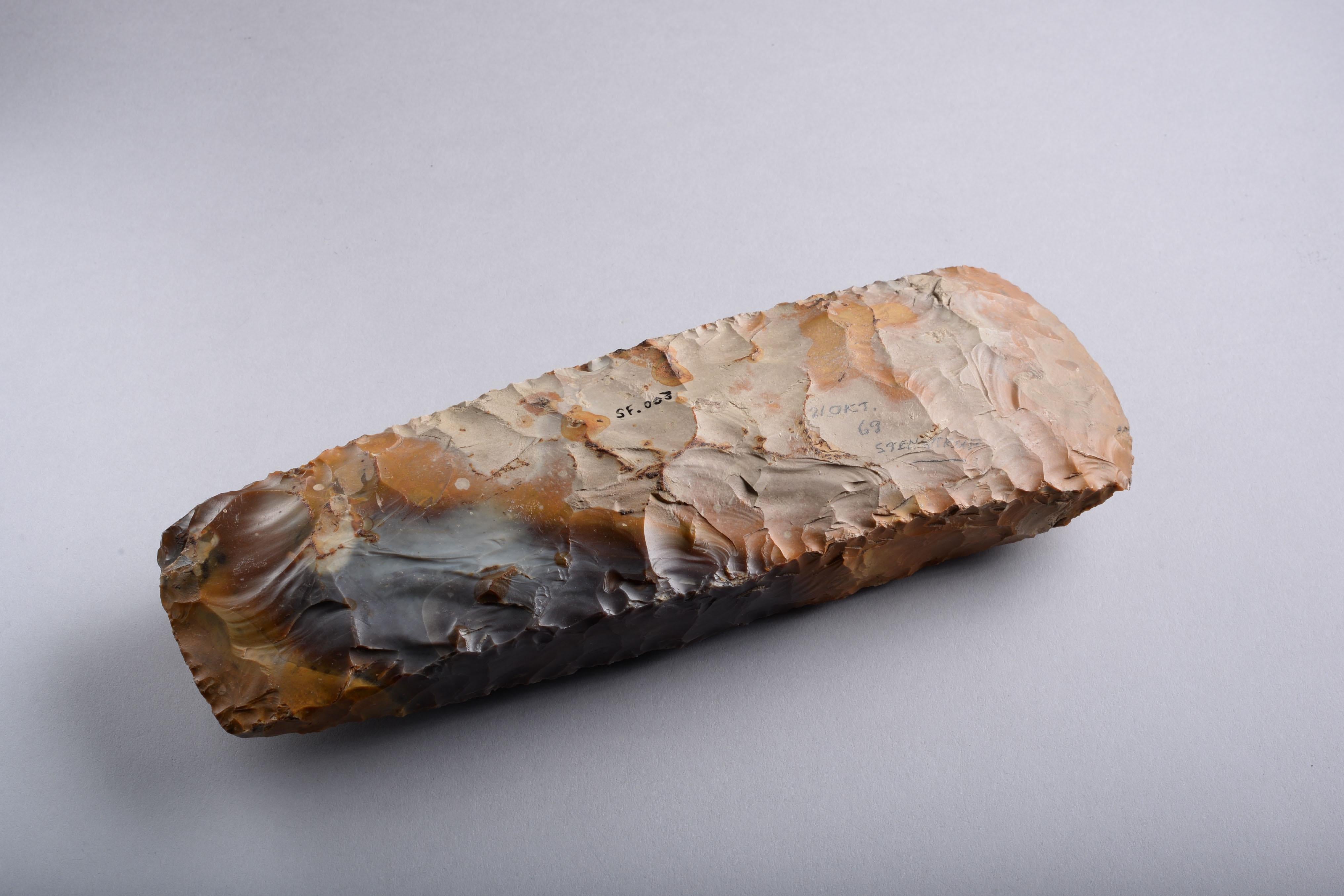 Neolithic Flint Axe from Denmark, 4000 BC In Excellent Condition In London, GB