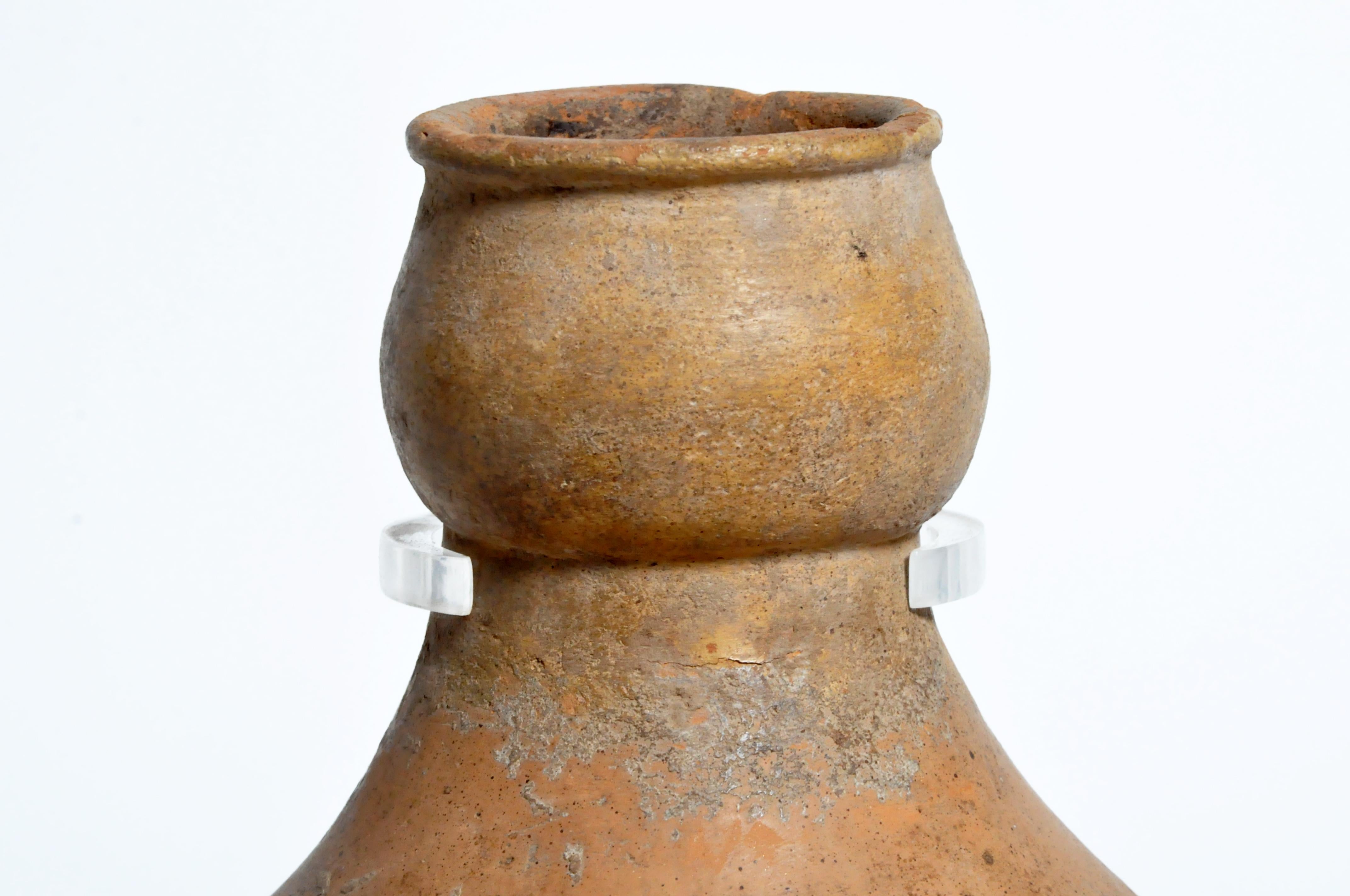 18th Century and Earlier Neolithic Jar on Stand For Sale
