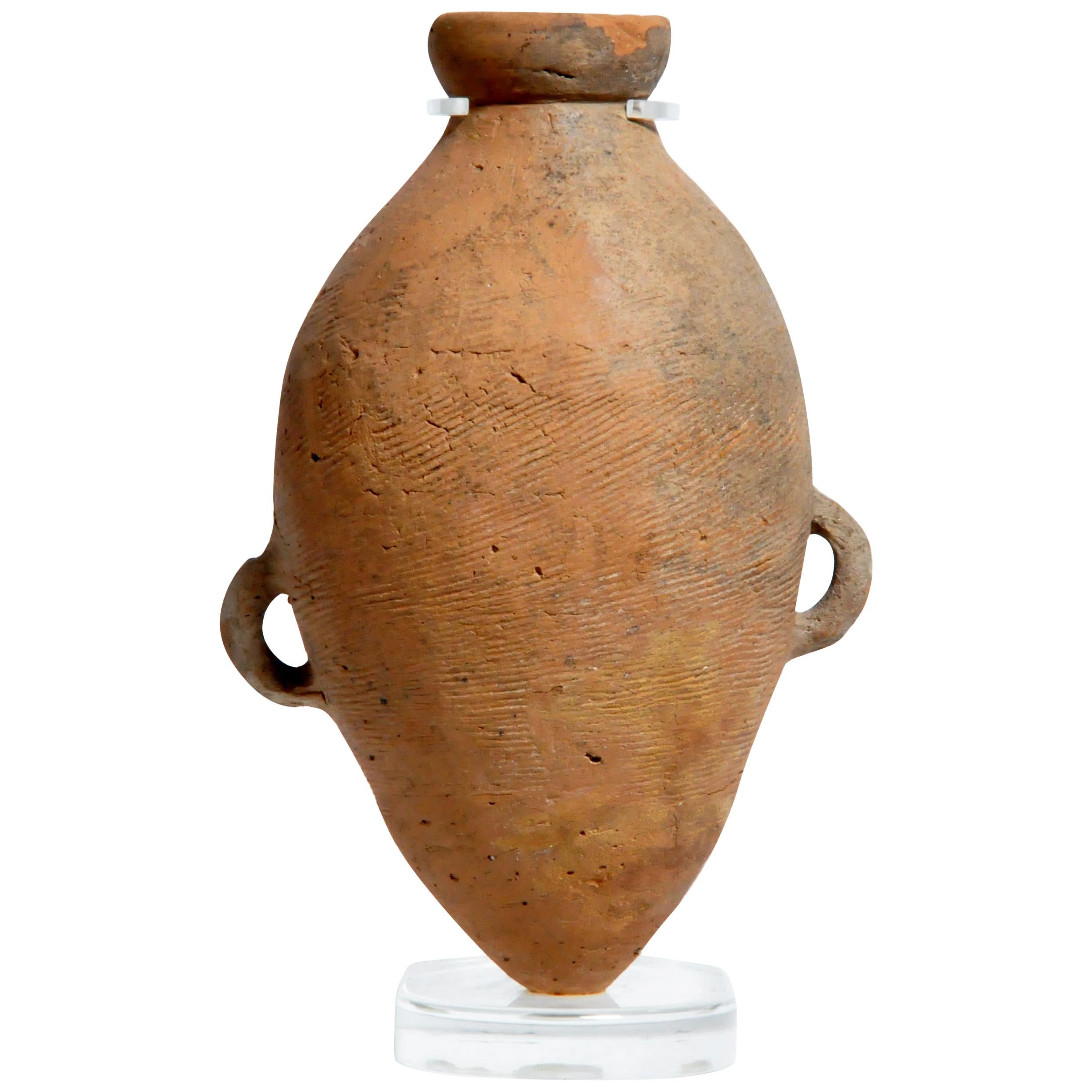 Neolithic Jar on Stand For Sale