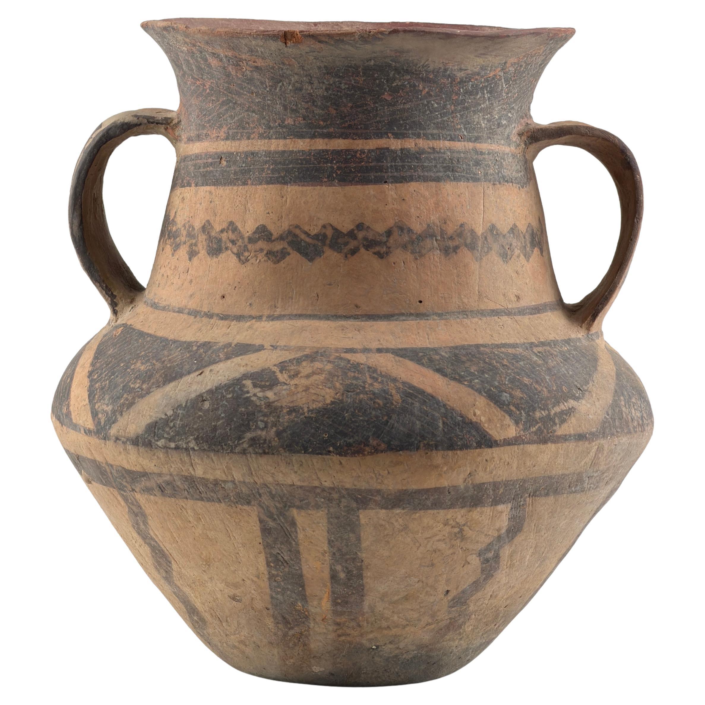 Neolithische Keramik Amphora (Provinz Gansu), 3.-2. Jahrtausend v. Chr.