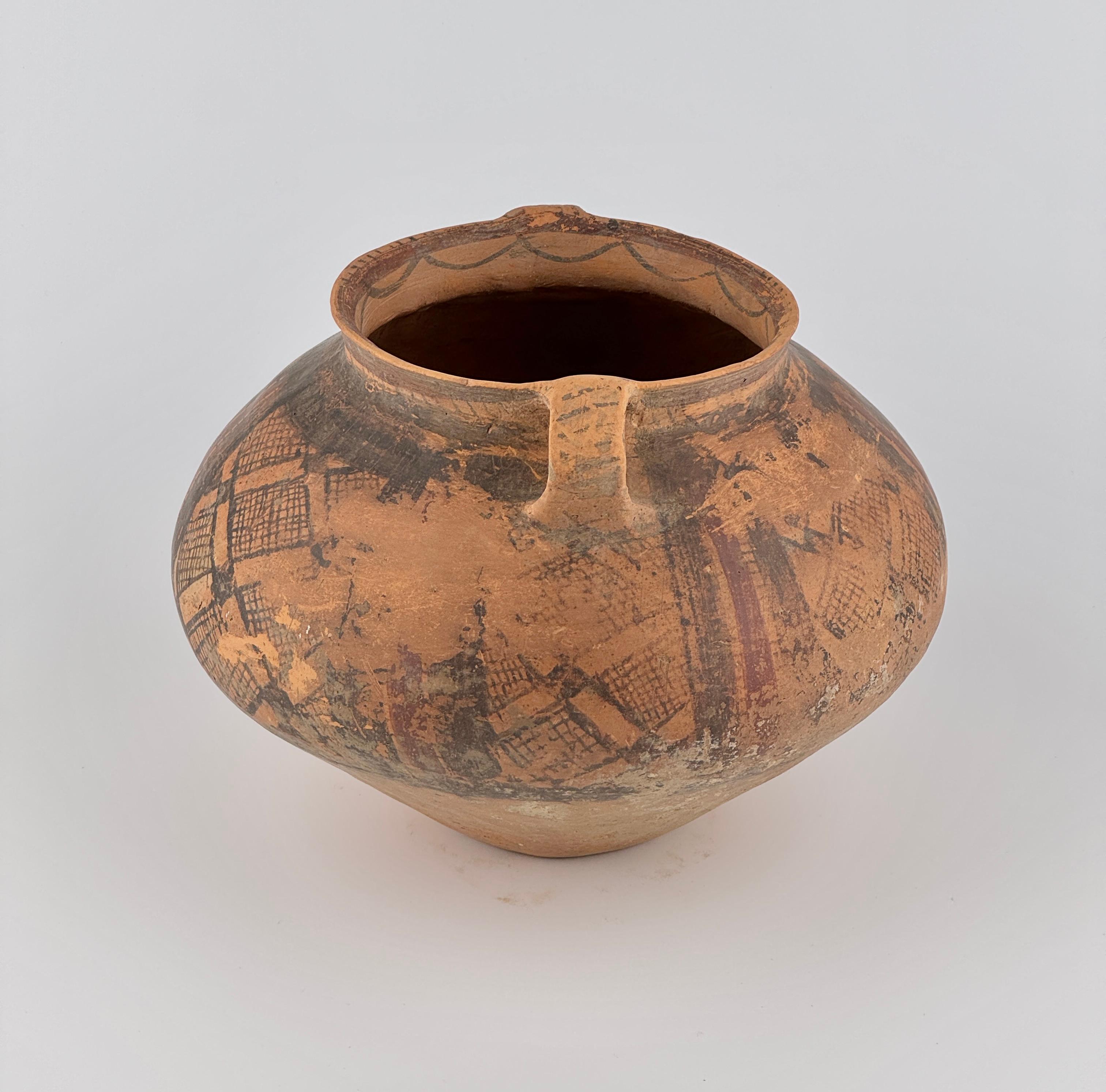 Jarra de cerámica neolítica, cultura Majiayao, 3er-2º milenio a.C. Loza de barro en venta