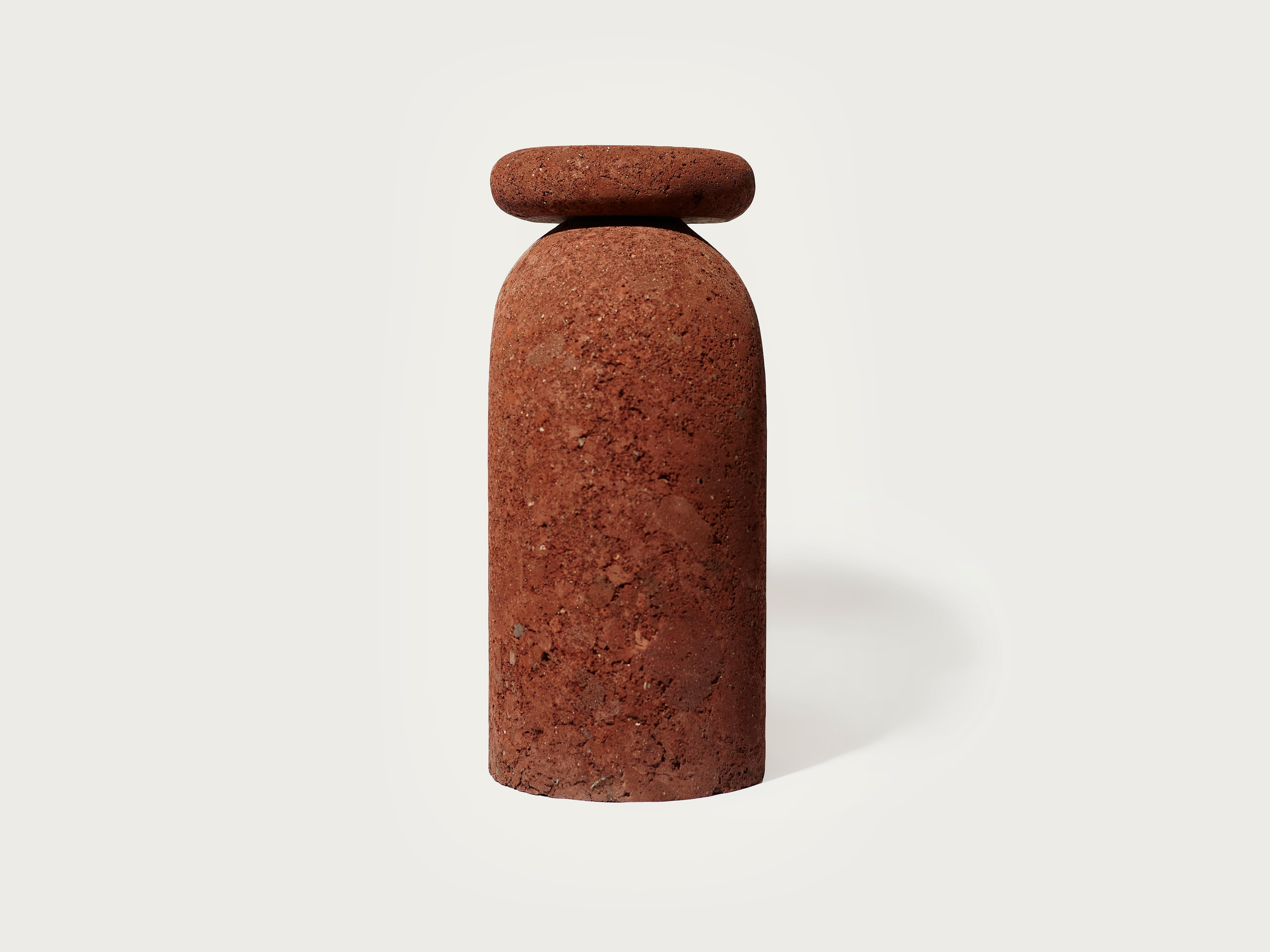 Post-Modern Neolithic Thinker Stool by Panorammma