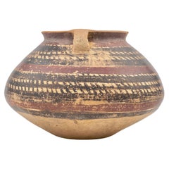 Vintage Neolithic Yangshao Culture Pottery Amphora, 3rd-2nd Millenium BC