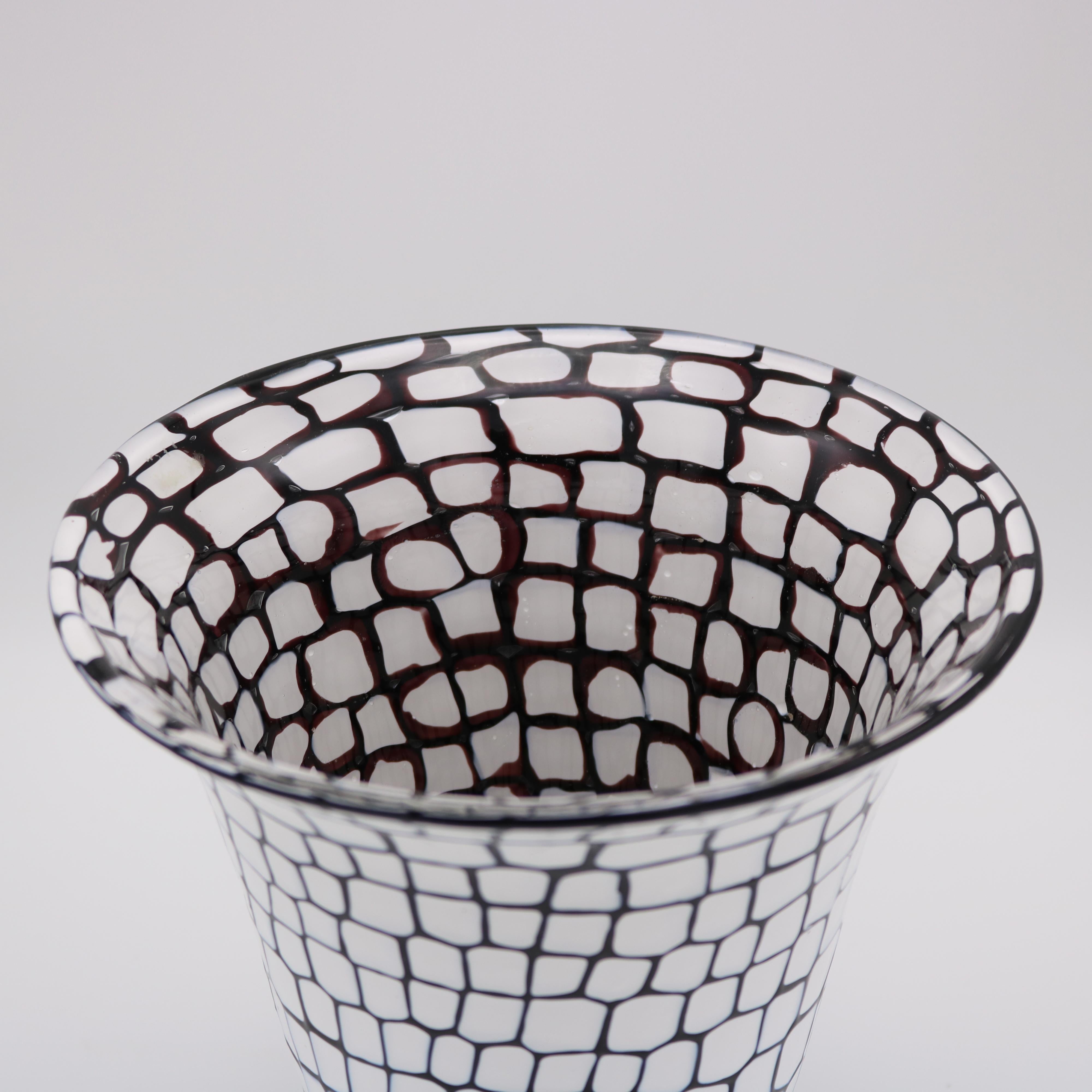 Italienische Glasvase „Neomurrino“ von Barovier & Toso (Glaskunst) im Angebot