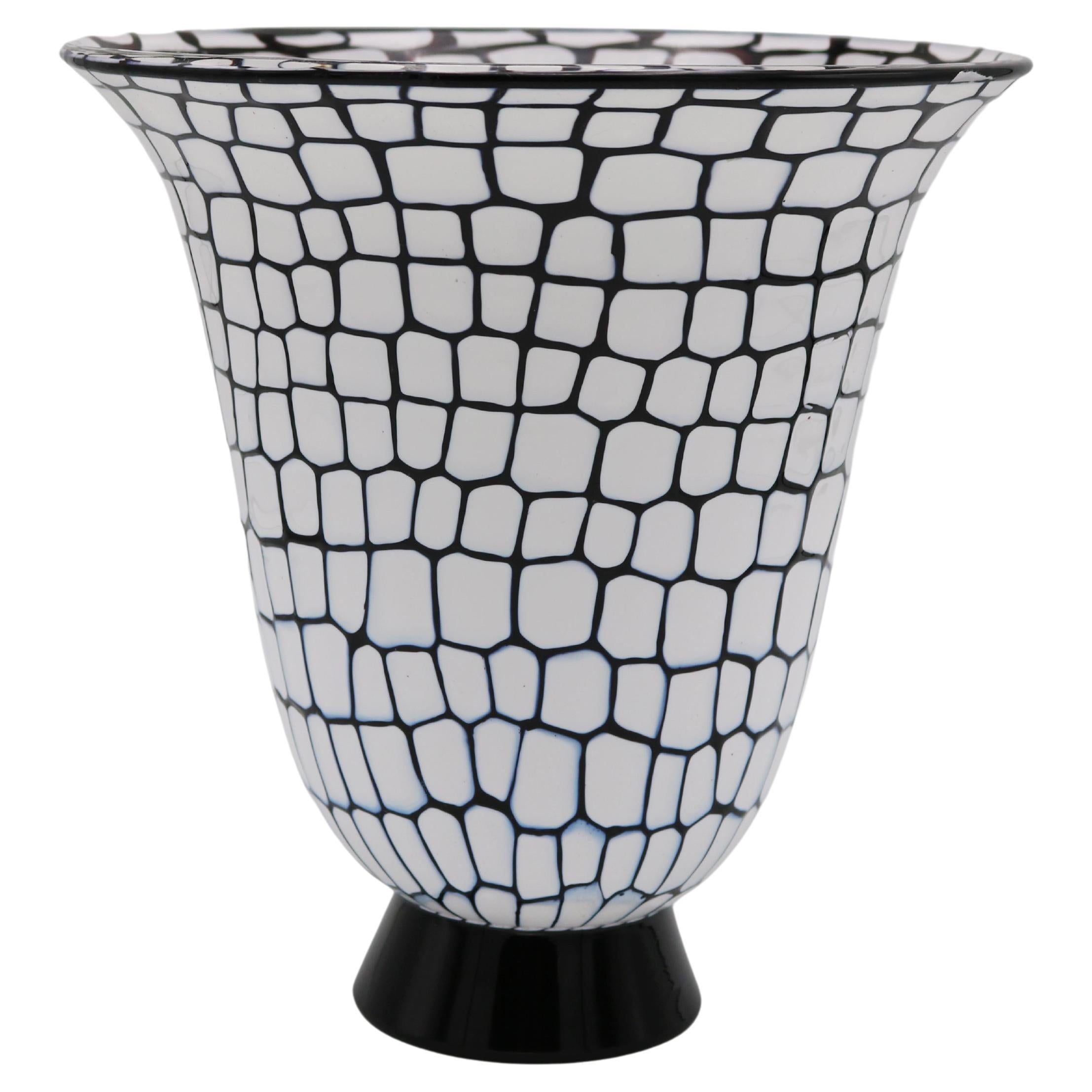 Italienische Glasvase „Neomurrino“ von Barovier & Toso im Angebot