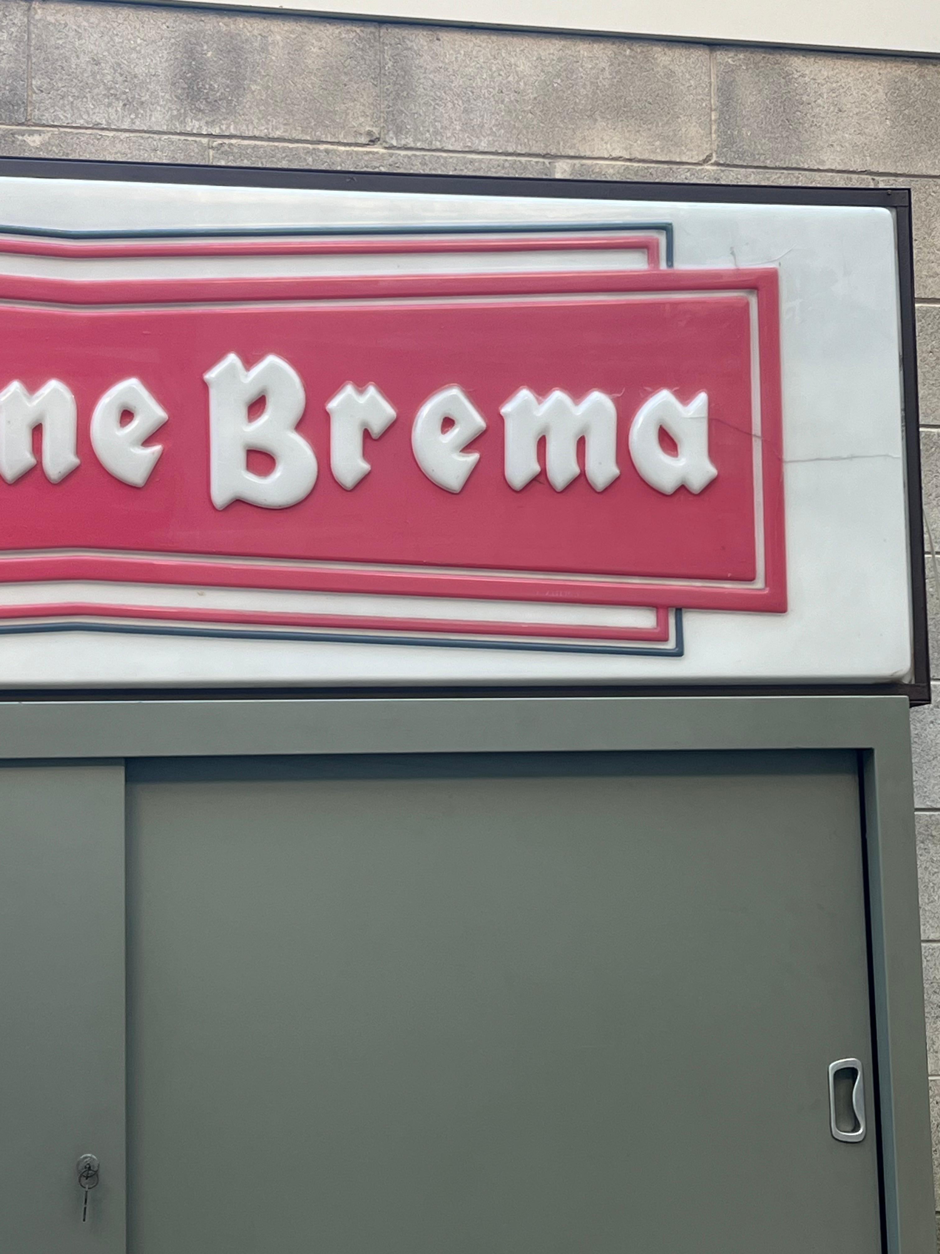 Neon Art, Vintage mechanic light sign panel box Bridgestone Brema For Sale 7