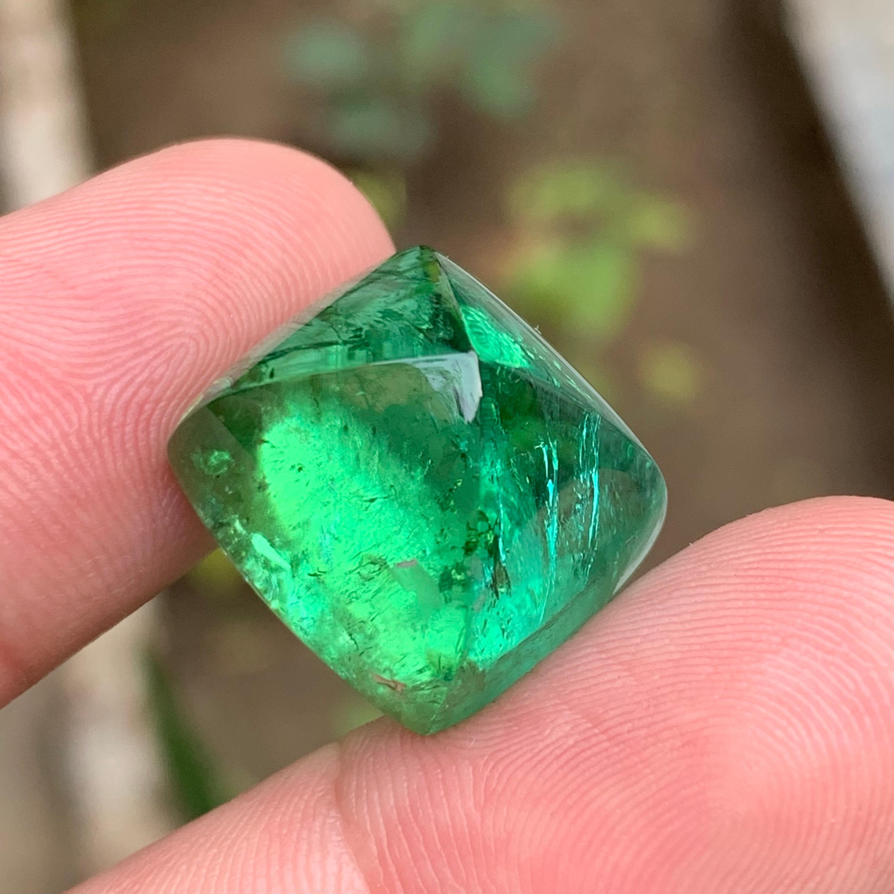 Greene & Greene Greene Cabochon de tourmaline naturelle en pain de sucre 35.60 Ct en vente 9