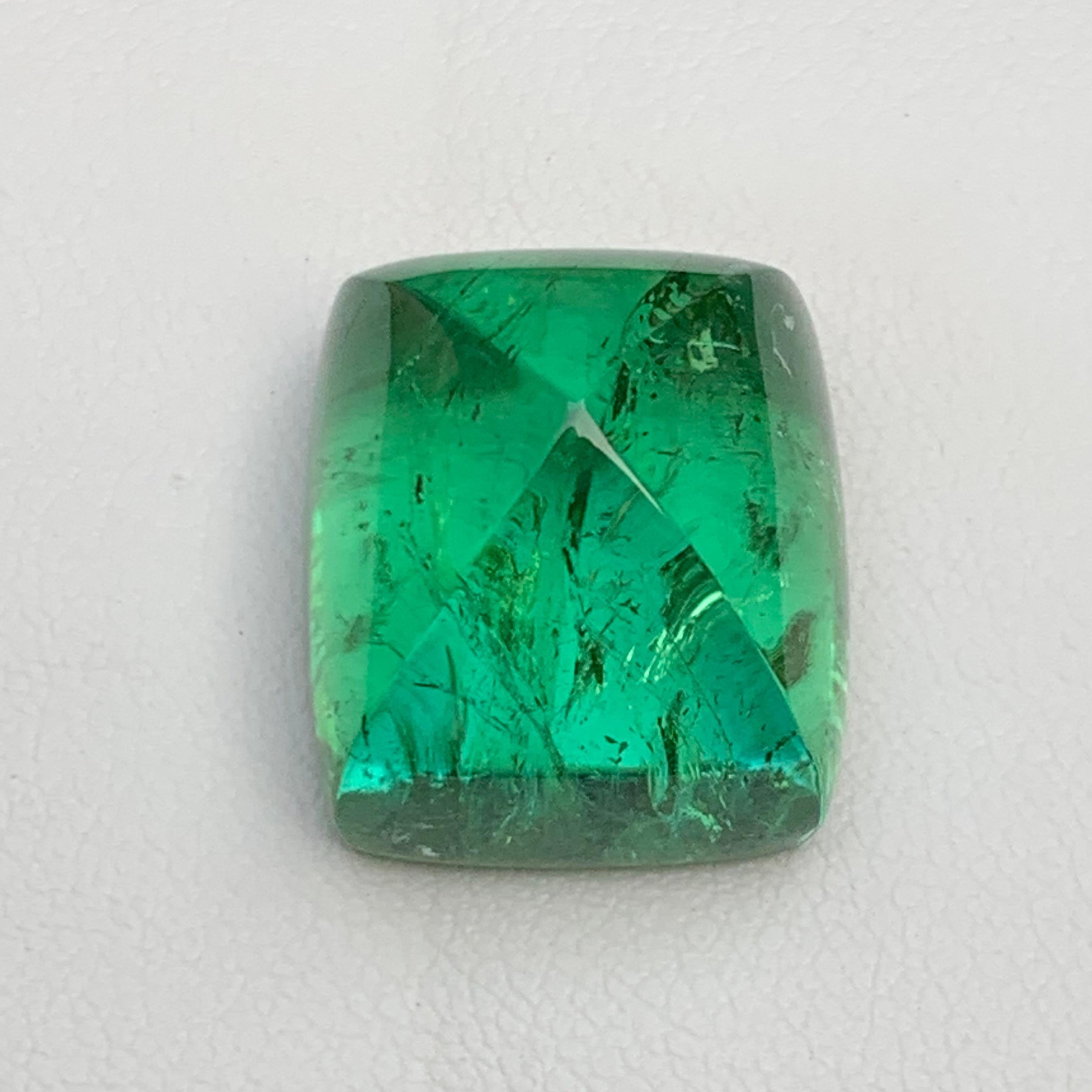 Taille cabochon « sugarloaf » Greene & Greene Greene Cabochon de tourmaline naturelle en pain de sucre 35.60 Ct en vente