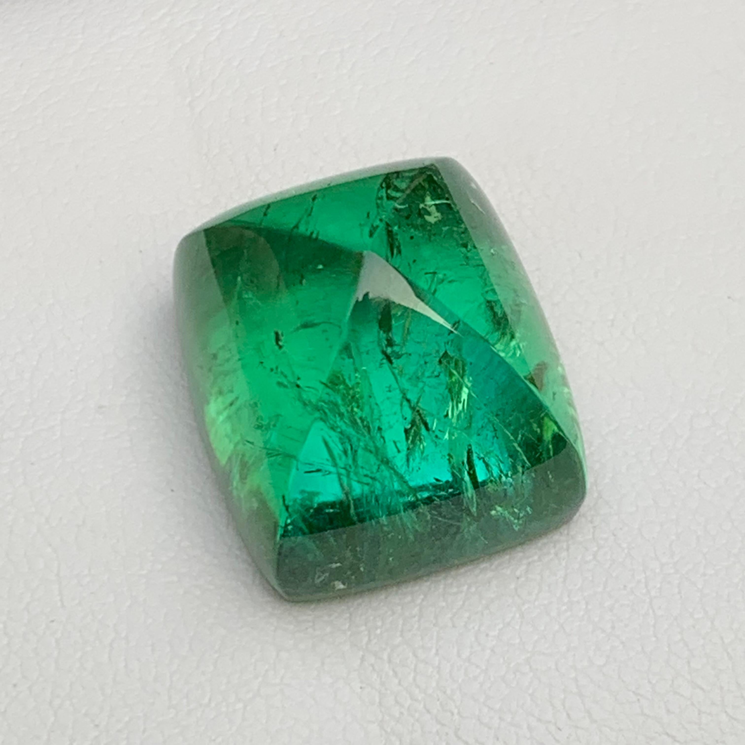 Greene & Greene Greene Cabochon de tourmaline naturelle en pain de sucre 35.60 Ct en vente 2