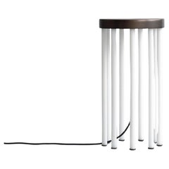 Table d'appoint en bronze néon, Contemporary Work.