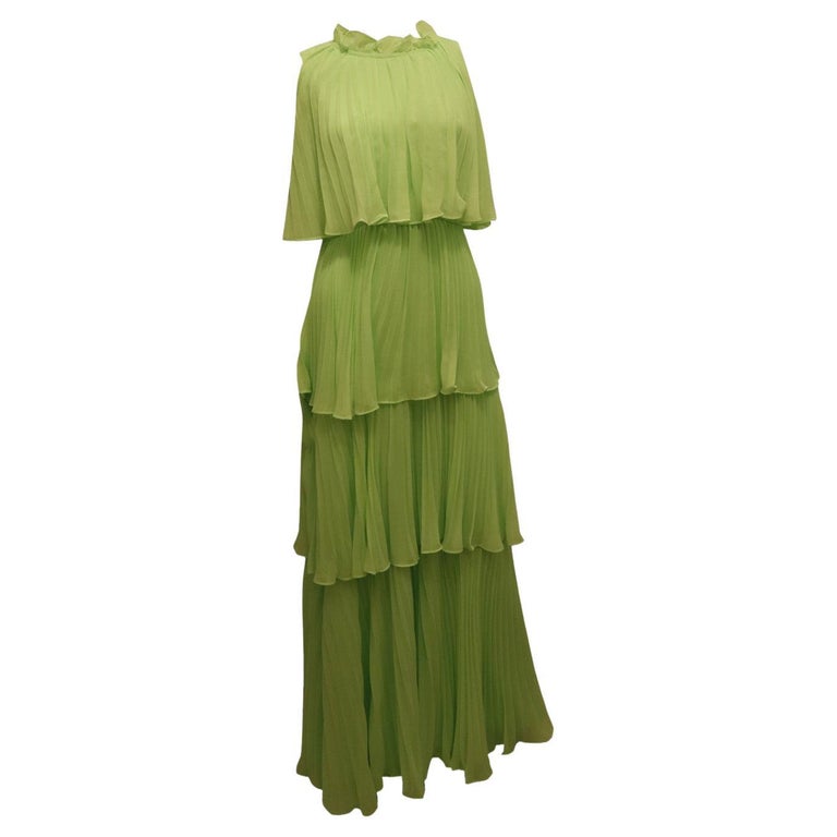Neon Gown by True Decadence For Sale at 1stDibs