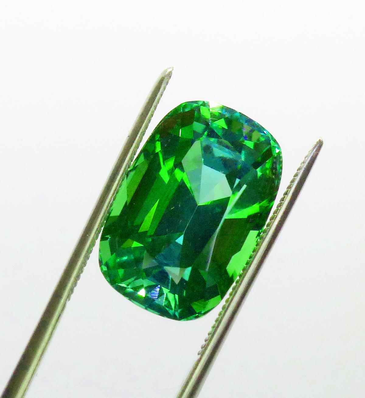 This is the find of 2020! With prices of fine quality rough in Tourmaline and other species, it has become unaffordable for anything on the larger side. We encountered this beauty unexpectedly, as it was already faceted with a nice polish and