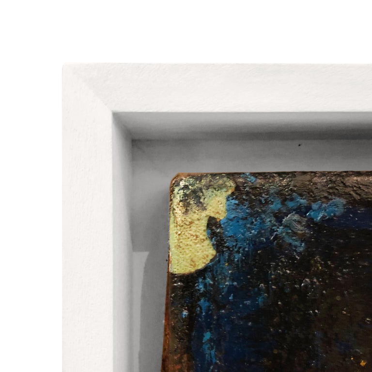 "Neon Gypsy" Modernist Abstract Oil Painting by Daniel Buckler For Sale