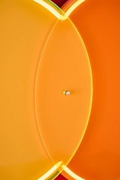 Neon Moon Lighting, Plexiglass & Wood, Hand made in UAE