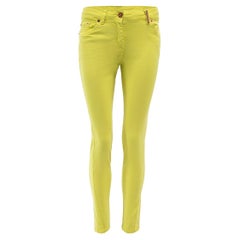 Neon Yellow Skinny Jeans Size S