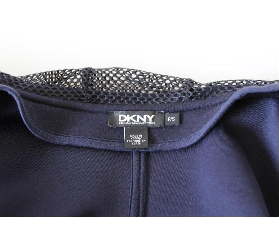 Donna Karan Neoprene Coat size S In Excellent Condition For Sale In Gazzaniga (BG), IT